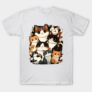 I Need All These Cats Cat Owner Cats - Funny Cats T-Shirt